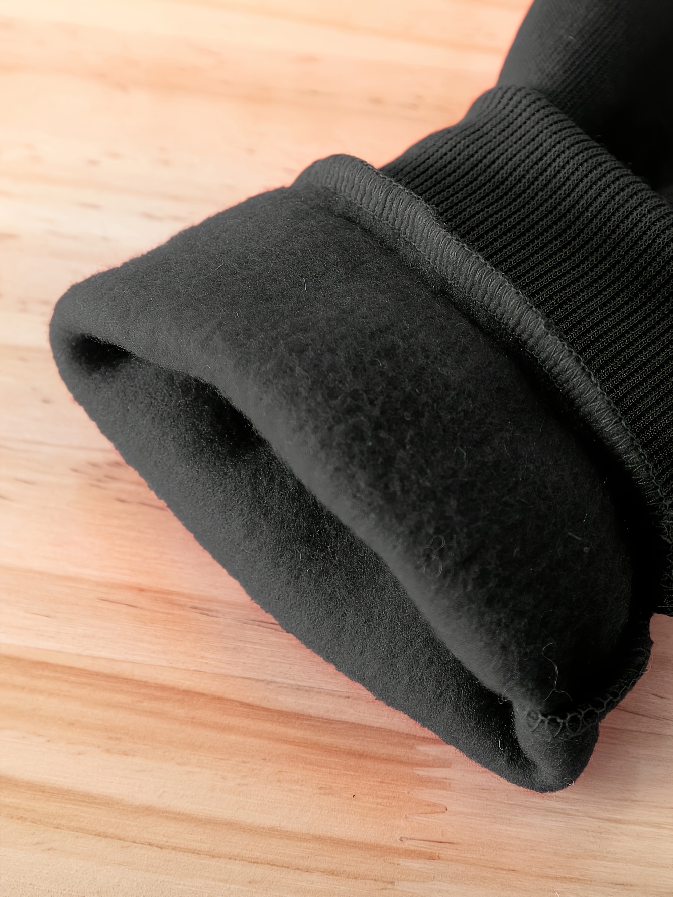 A fleece hoodie for a newborn baby boy in autumn and winter - Image 4